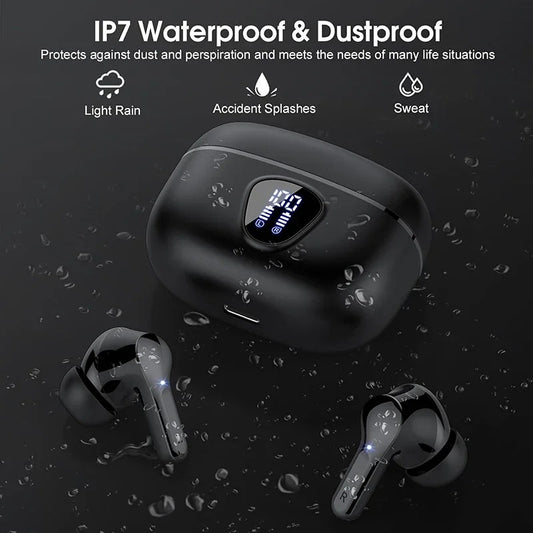Wireless Earbuds BT 5.3 – Noise Cancelling & 48H Playtime