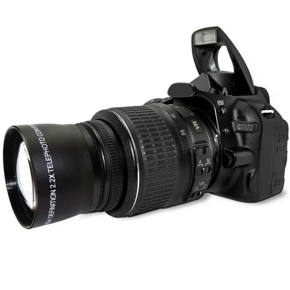 52mm 2.0X Telephoto Lens for Nikon DSLR Cameras