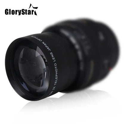 52mm 2.0X Telephoto Lens for Nikon DSLR Cameras