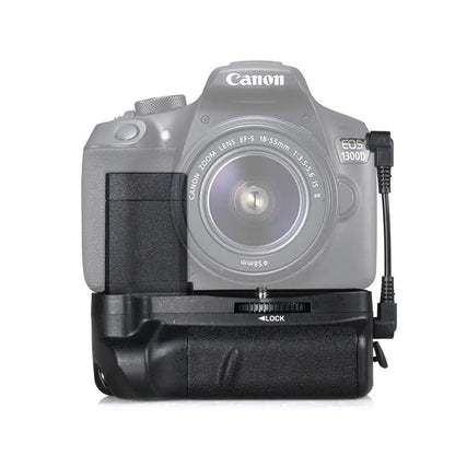 Battery Grip + 2x LP-E10 for Canon EOS 1100D/1200D