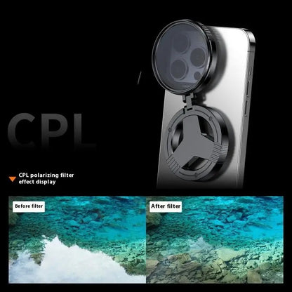 52mm CPL Filter Kit with Lens Clip for Smartphones