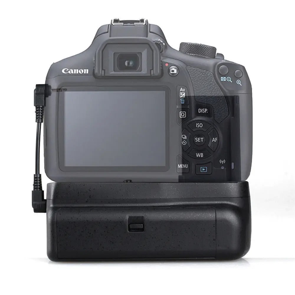 Battery Grip + 2x LP-E10 for Canon EOS 1100D/1200D