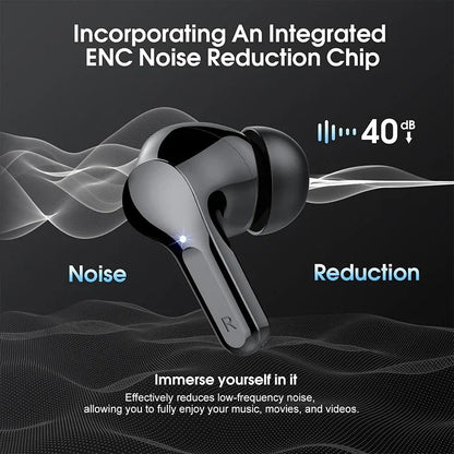 Wireless Earbuds BT 5.3 – Noise Cancelling & 48H Playtime