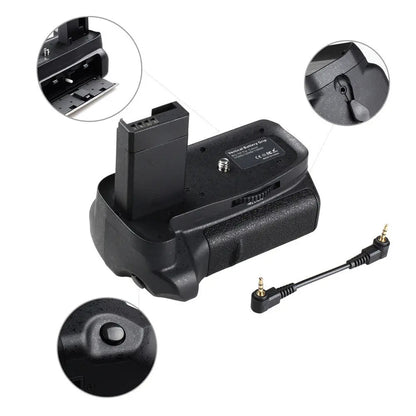 Battery Grip + 2x LP-E10 for Canon EOS 1100D/1200D