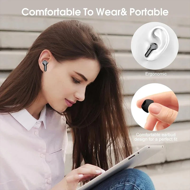 Wireless Earbuds BT 5.3 – Noise Cancelling & 48H Playtime
