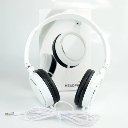 Foldable Wired Headphones 3.5mm – Stereo Gaming Headset